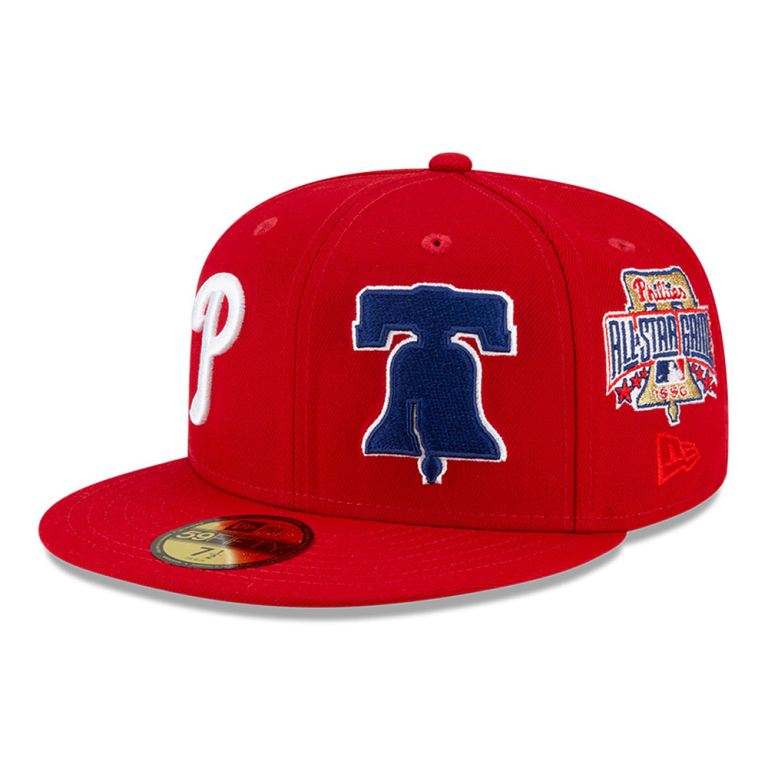 Official New Era Philadelphia Phillies MLB Team Pride Red 59FIFTY